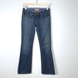 Paige Hollywood Hills‎ Premium Denim Jeans Womens Size 25 Bootcut Blue